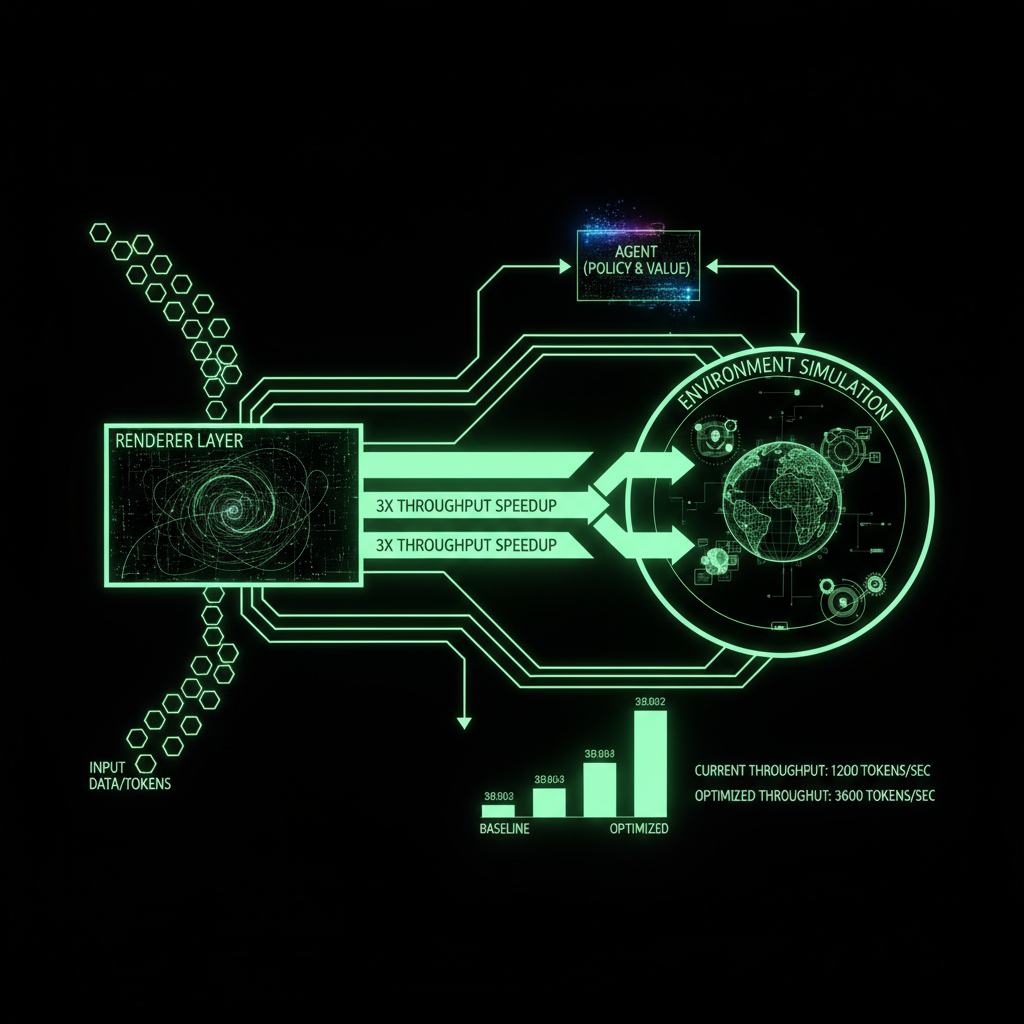 Prime Intellect Introduces Renderers: 3x Throughput for Agentic RL Training