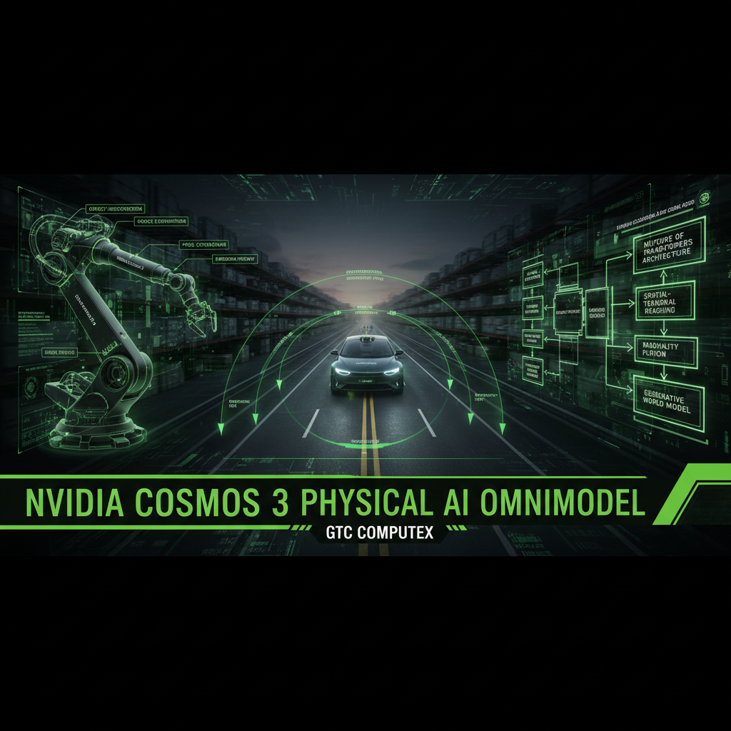 NVIDIA Cosmos 3: The World's First Fully Open Omnimodel for Physical AI