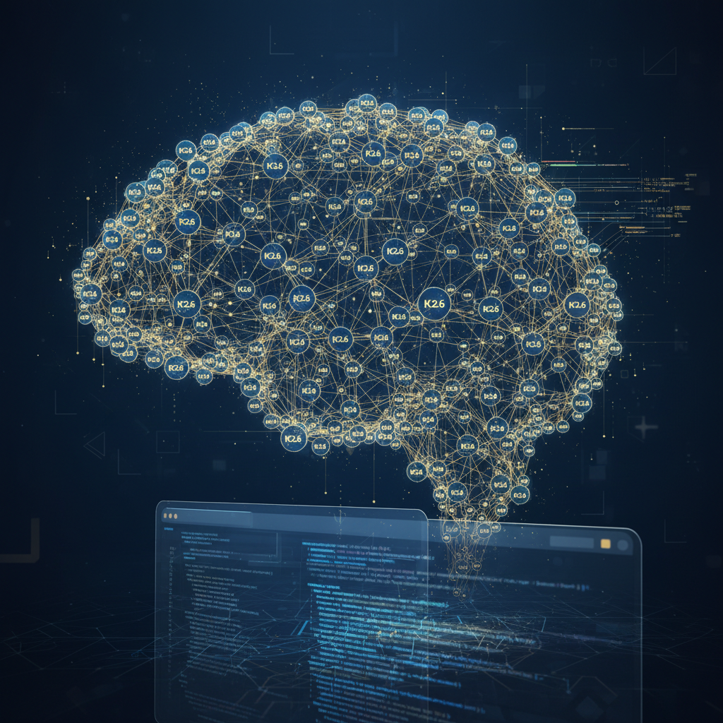 Kimi K2.6: Moonshot AI's Open-Source Model That Swarms Complex Tasks With 1,000 Parallel Agents