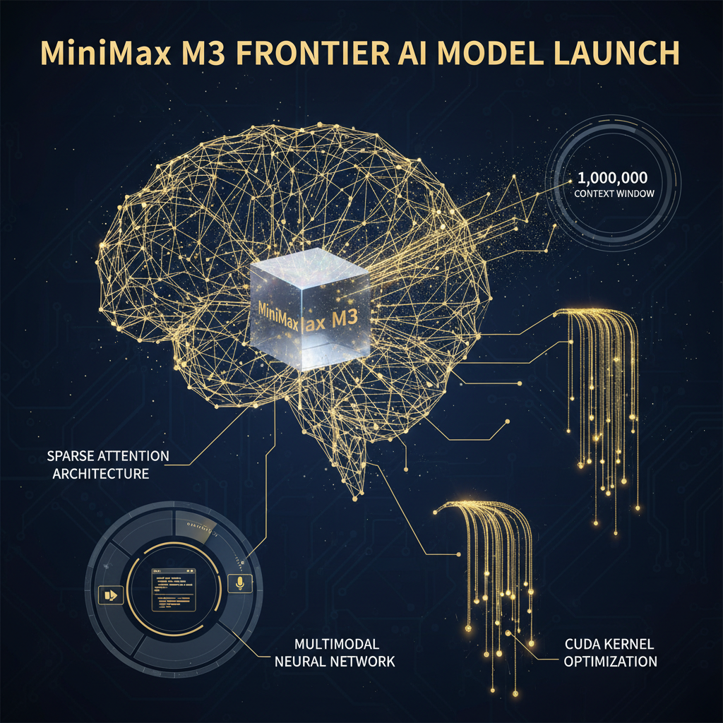 MiniMax M3: The First Open-Weight Model with Frontier Coding, 1M Context, and Native Multimodality