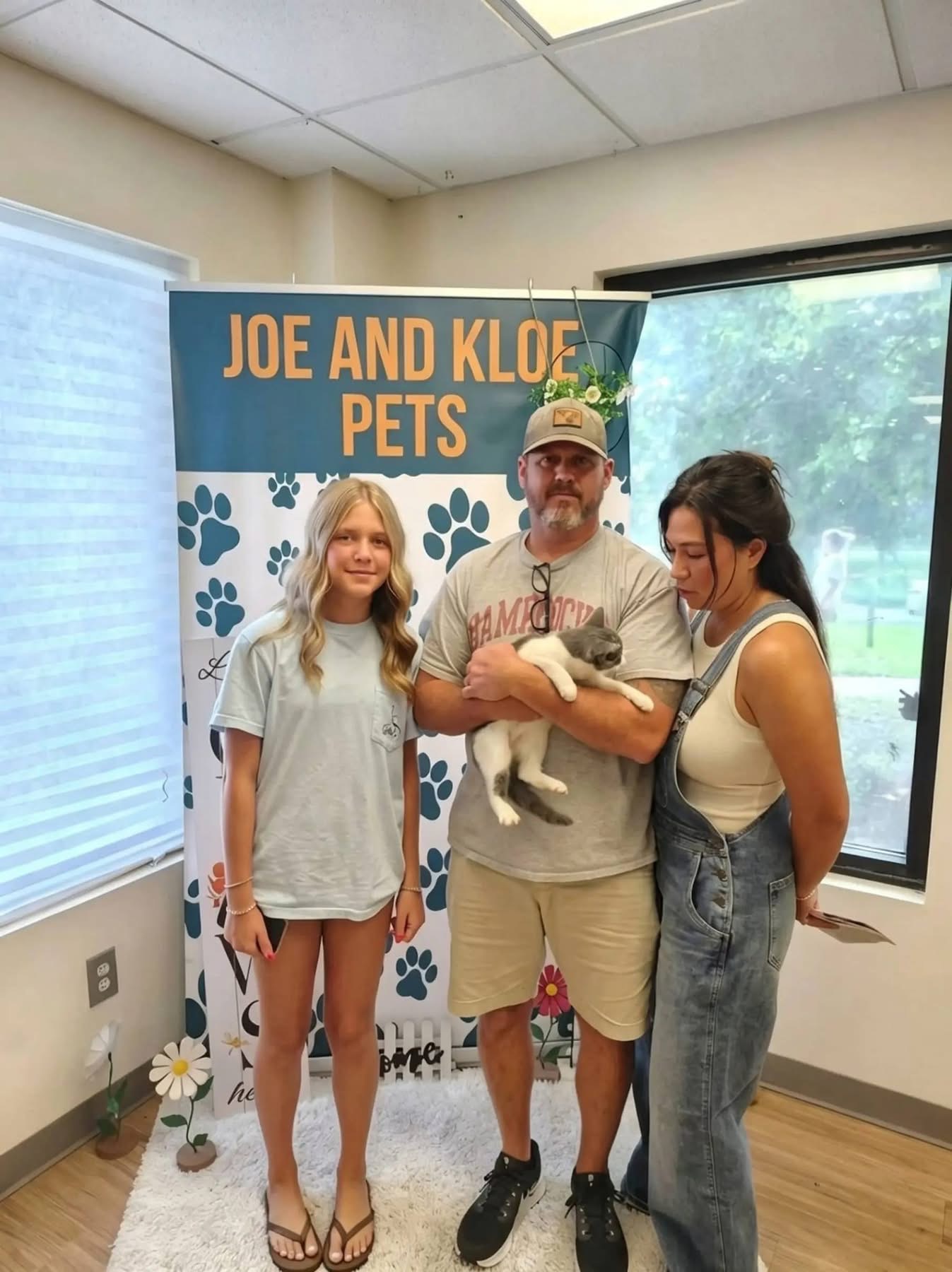 Happy adopter 4 with their new pet from Joe and Kloe Pets