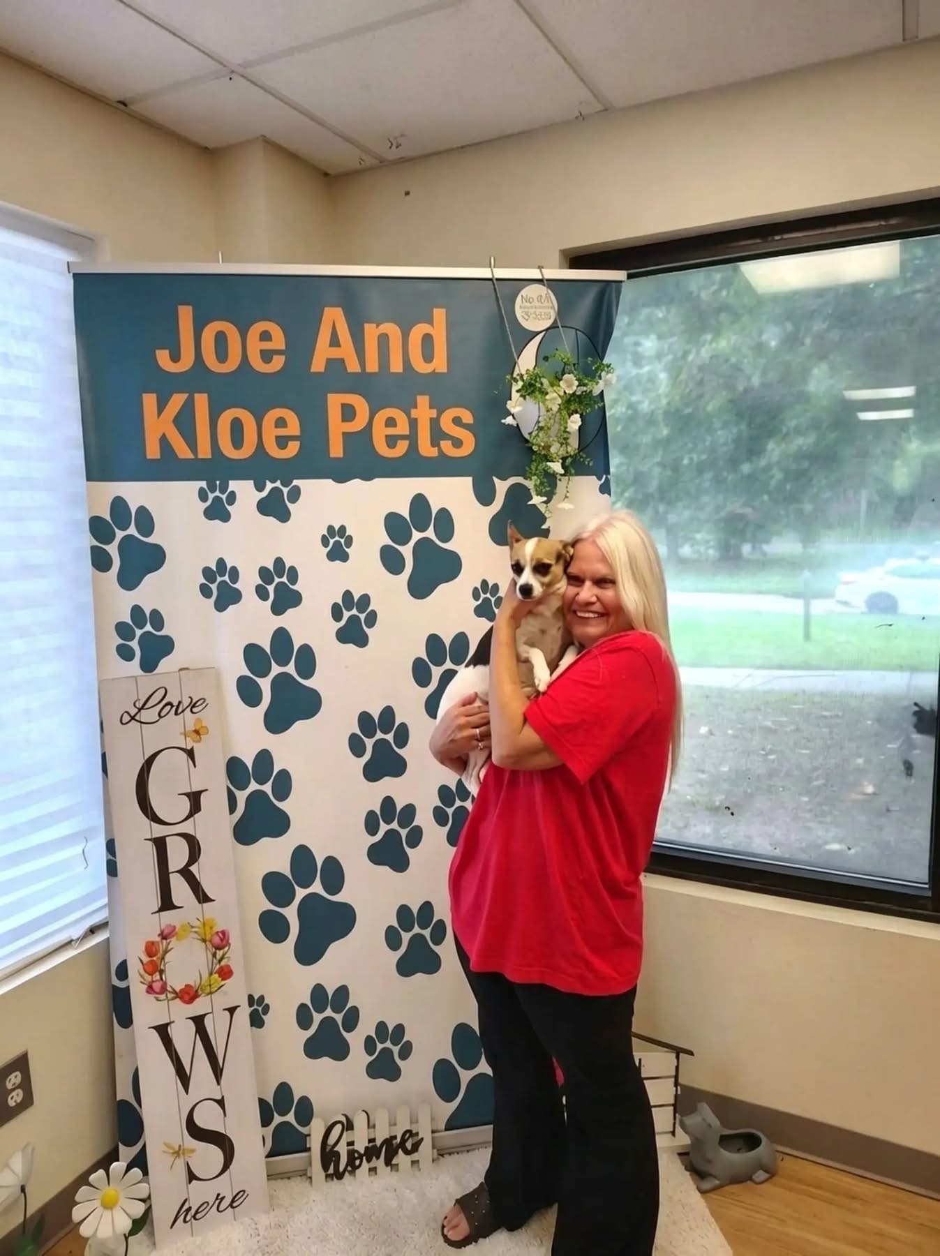 Happy adopter 6 with their new pet from Joe and Kloe Pets