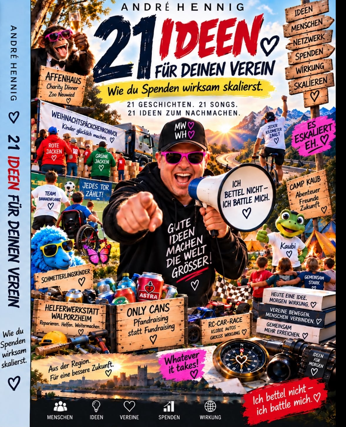 Buchcover 21 Ideen für deinen Verein von André Hennig
