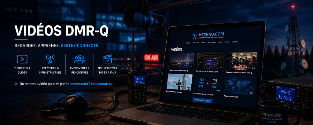 Vidéos DMR-Q — Regardez, apprenez, restez connecté