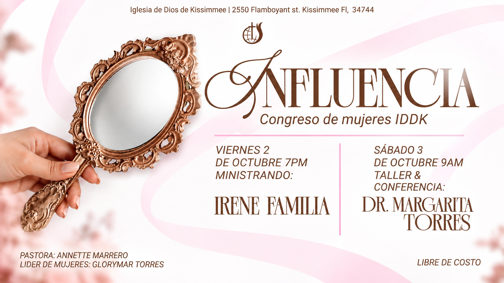 Congreso de Mujeres INFLUENCIA — 2 y 3 de Octubre