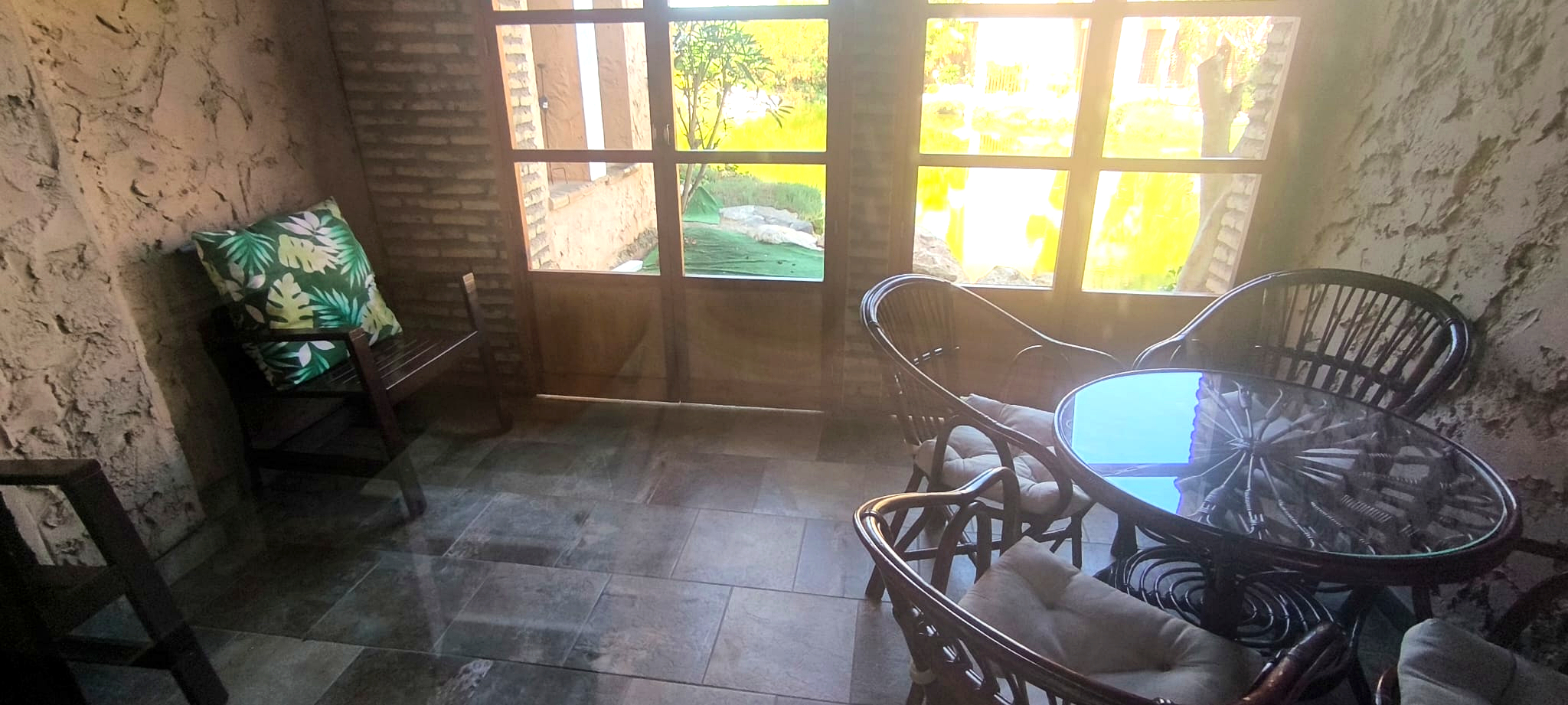 Terraza cubierta