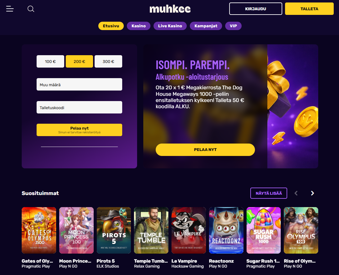 Muhkee arvostelu – kokemukset ja bonukset