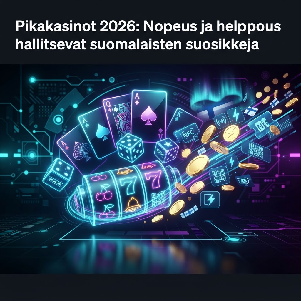Pikakasinot 2026: Nopeus ja helppous hallitsevat suomalaisten suosikkeja