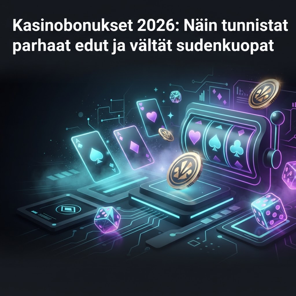 Kasinobonukset 2026: Näin tunnistat parhaat edut ja vältät sudenkuopat