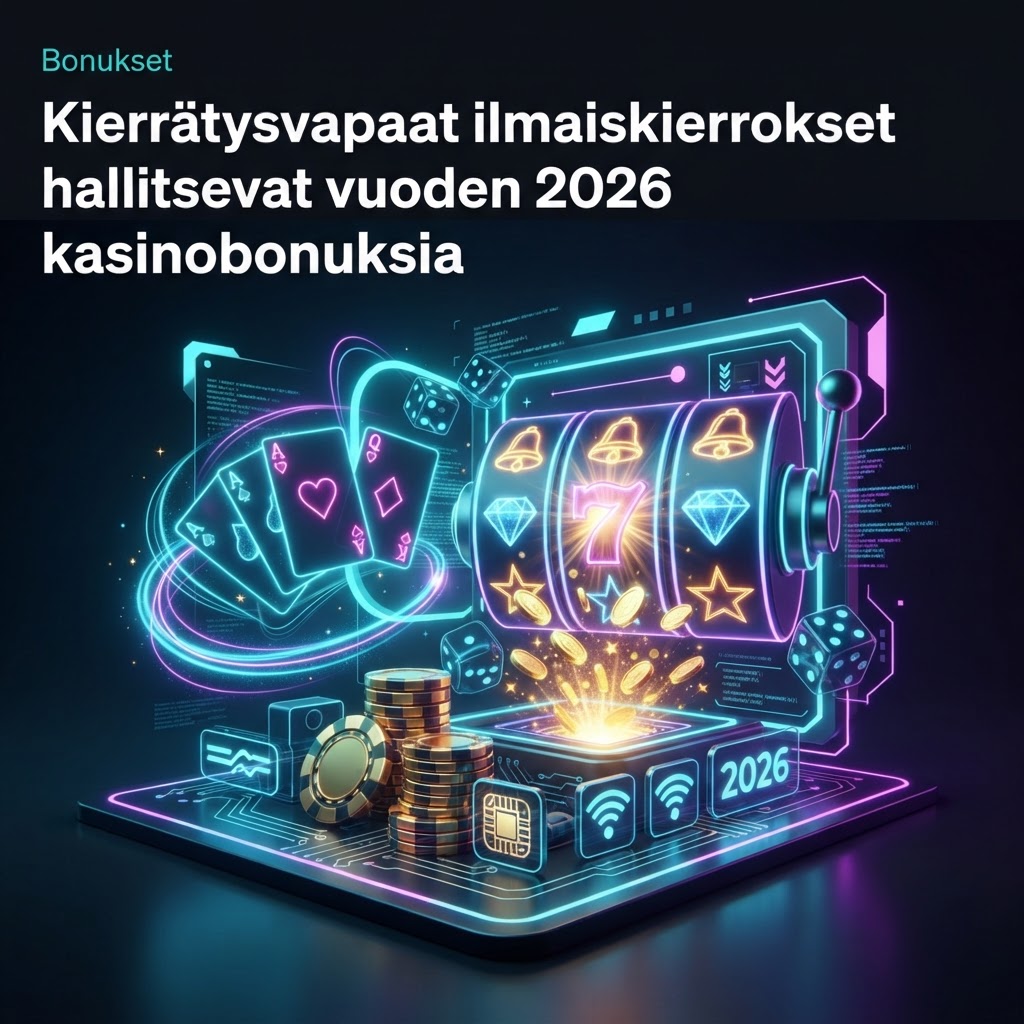Kierrätysvapaat ilmaiskierrokset hallitsevat vuoden 2026 kasinobonuksia