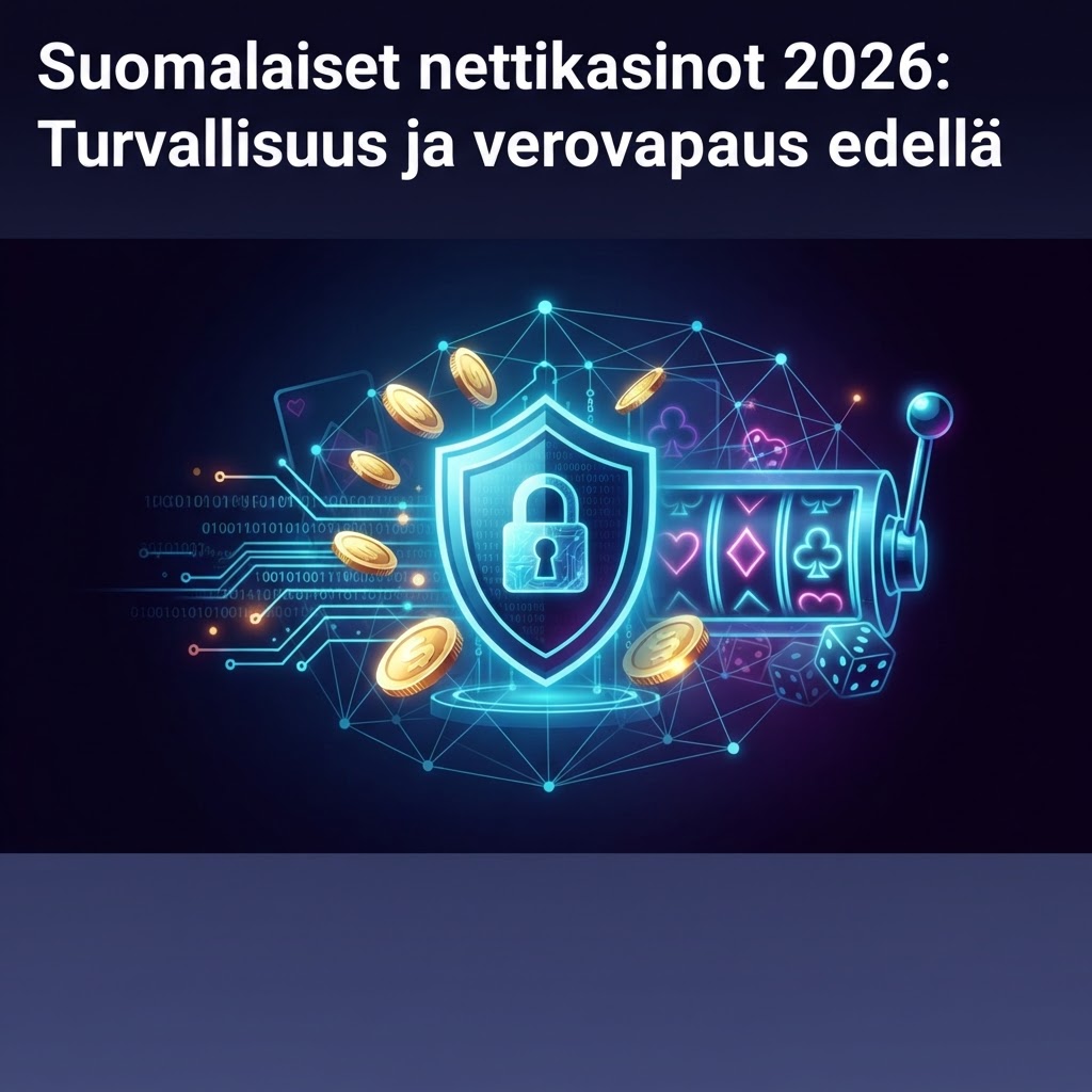 Suomalaiset nettikasinot 2026: Turvallisuus ja verovapaus edellä