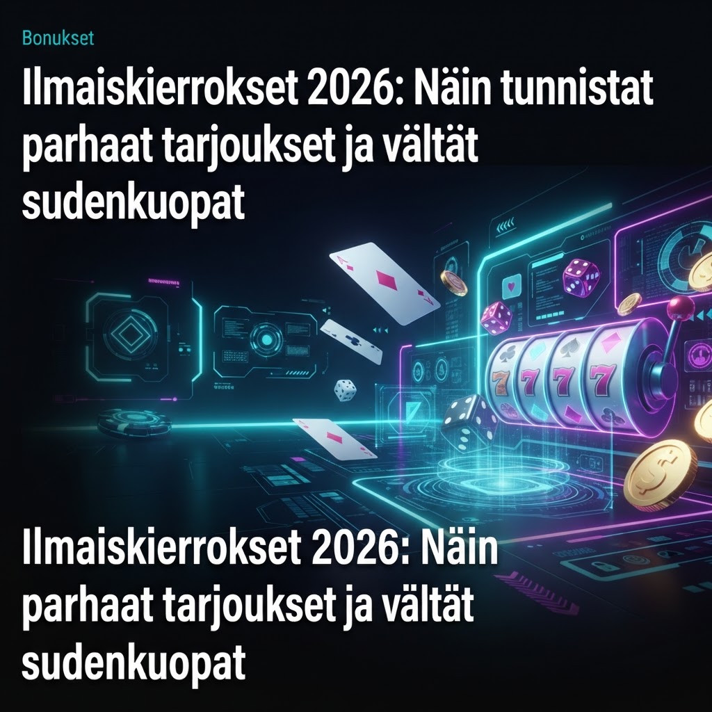 Ilmaiskierrokset 2026: Näin tunnistat parhaat tarjoukset ja vältät sudenkuopat
