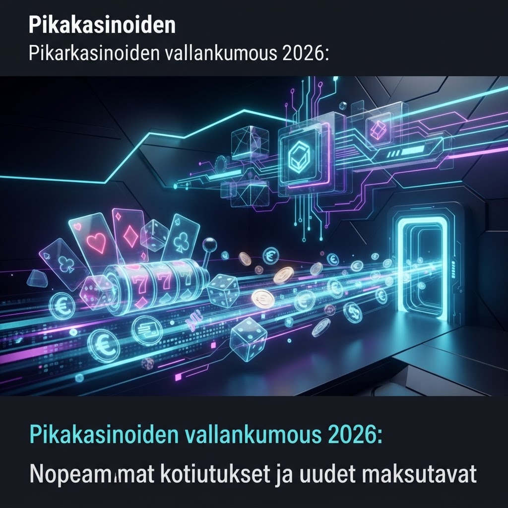 Pikakasinoiden vallankumous 2026: Nopeammat kotiutukset ja uudet maksutavat