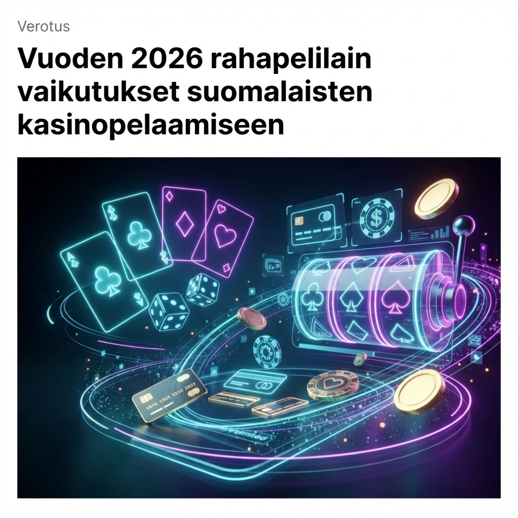 Vuoden 2026 rahapelilain vaikutukset suomalaisten kasinopelaamiseen