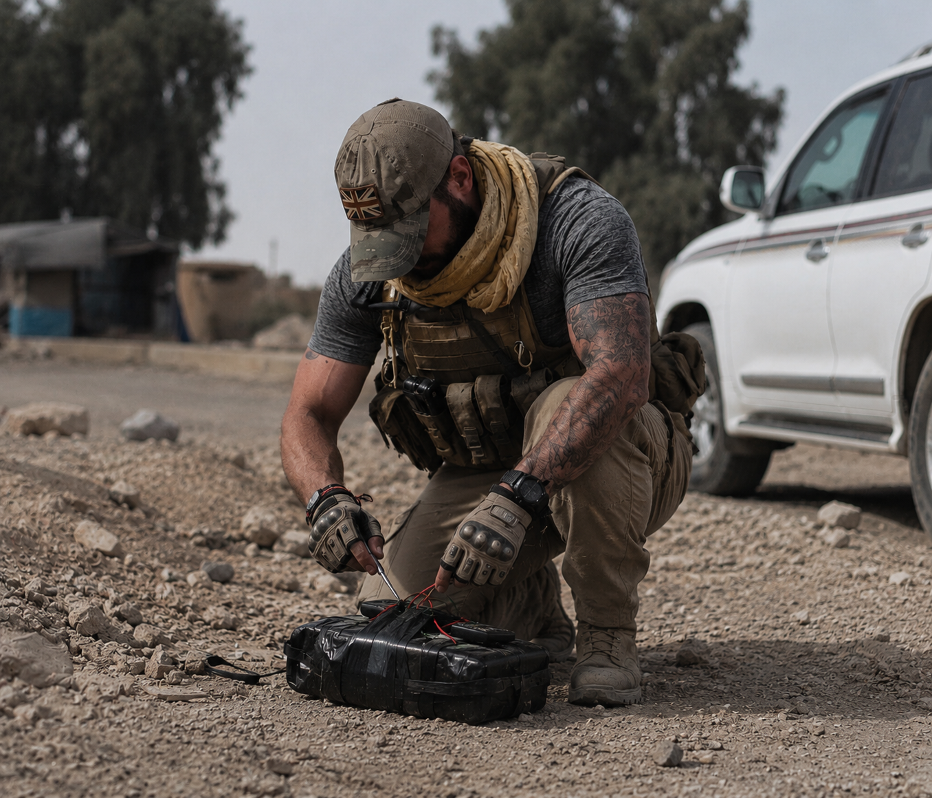 Sean Laidlaw - Counter-IED search operator, British Army