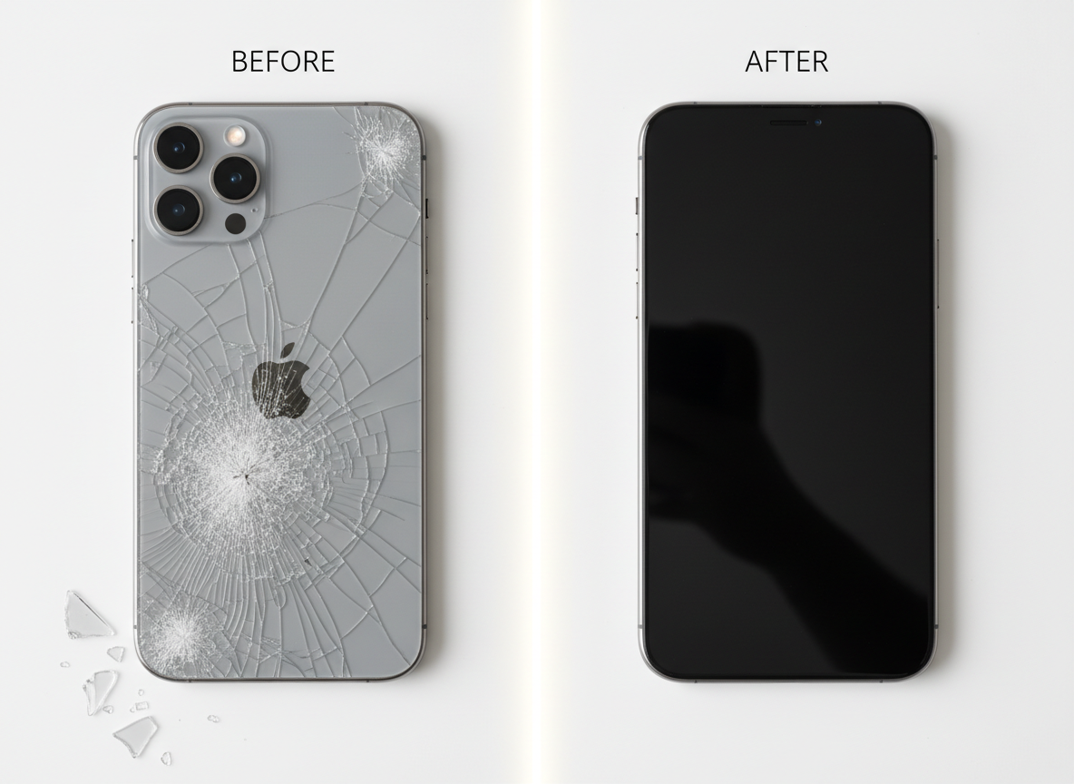 Before Screen Repair
