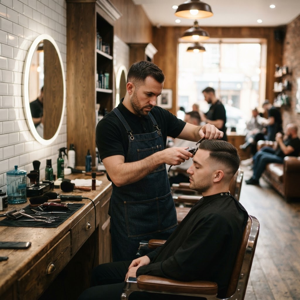 Cómo implementar inteligencia artificial en barberías (agenda llena siempre)