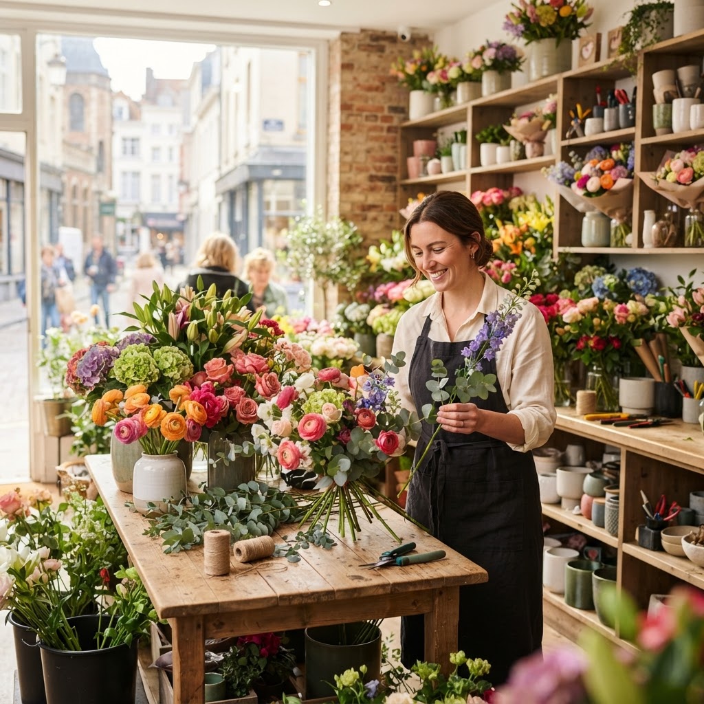 Caso de estudio hipotético: Cómo la Floristería Pétalos de Rosa podría ahorrar 15 horas al mes con inteligencia artificial