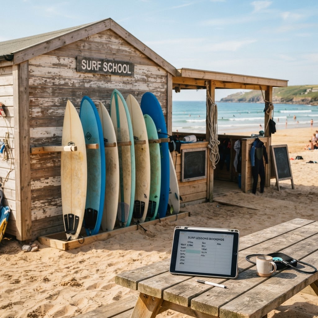 Cómo poner inteligencia artificial en tu escuela de surf para llenar todas las clases en la playa