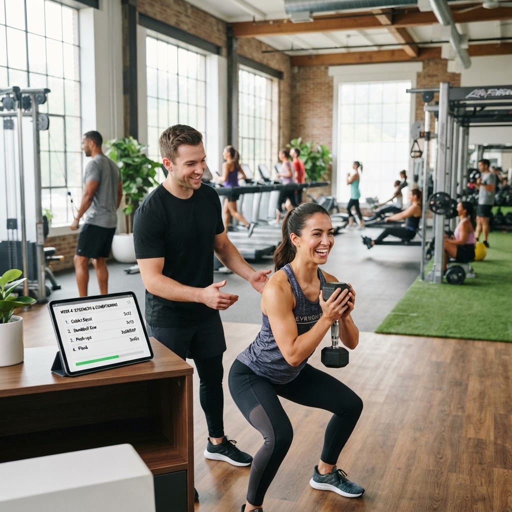 Cómo poner inteligencia artificial en tu gimnasio para tener siempre todas las pesas ocupadas
