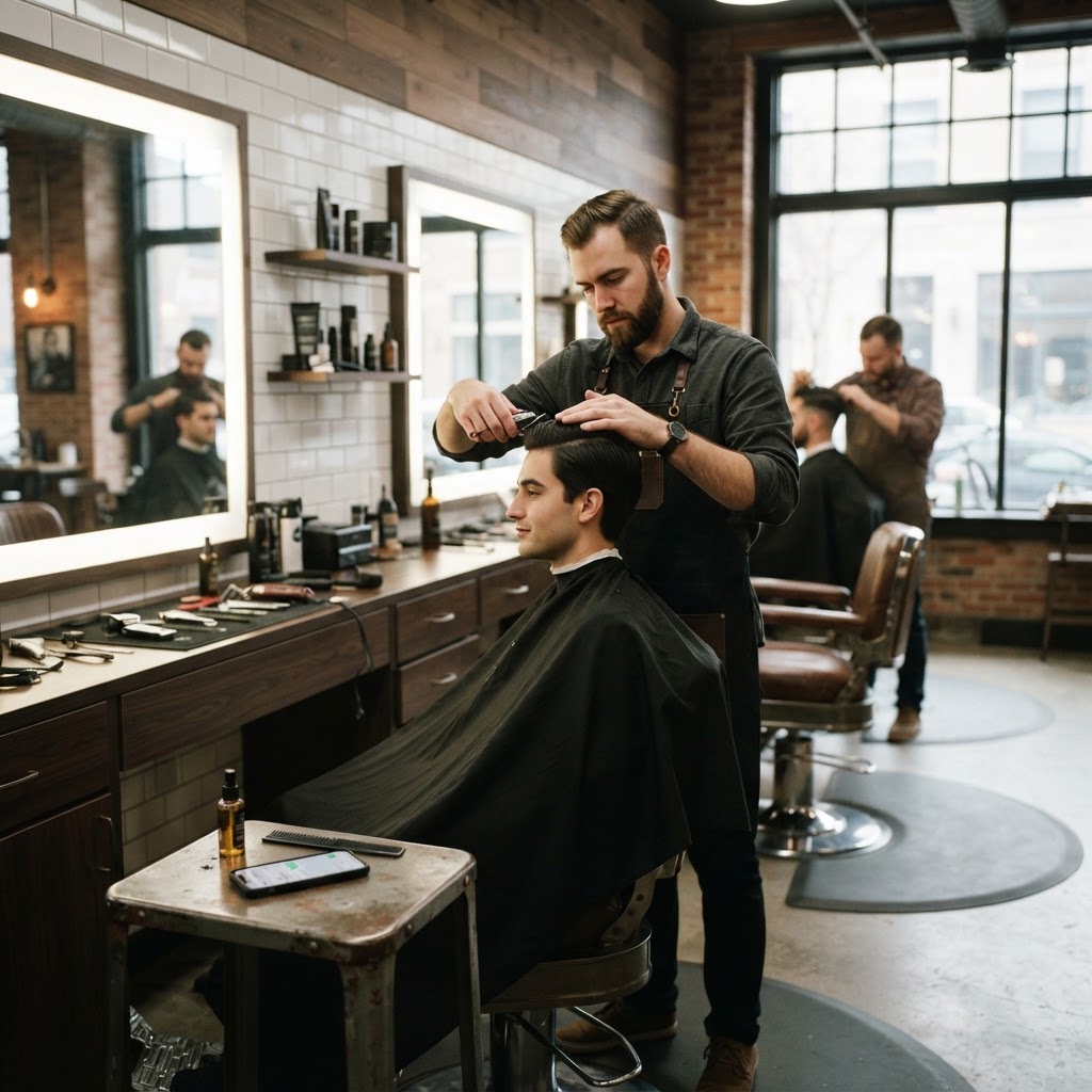 Chatbot de WhatsApp para barberías y peluquerías: agenda llena (sin contestar a las 23:40)