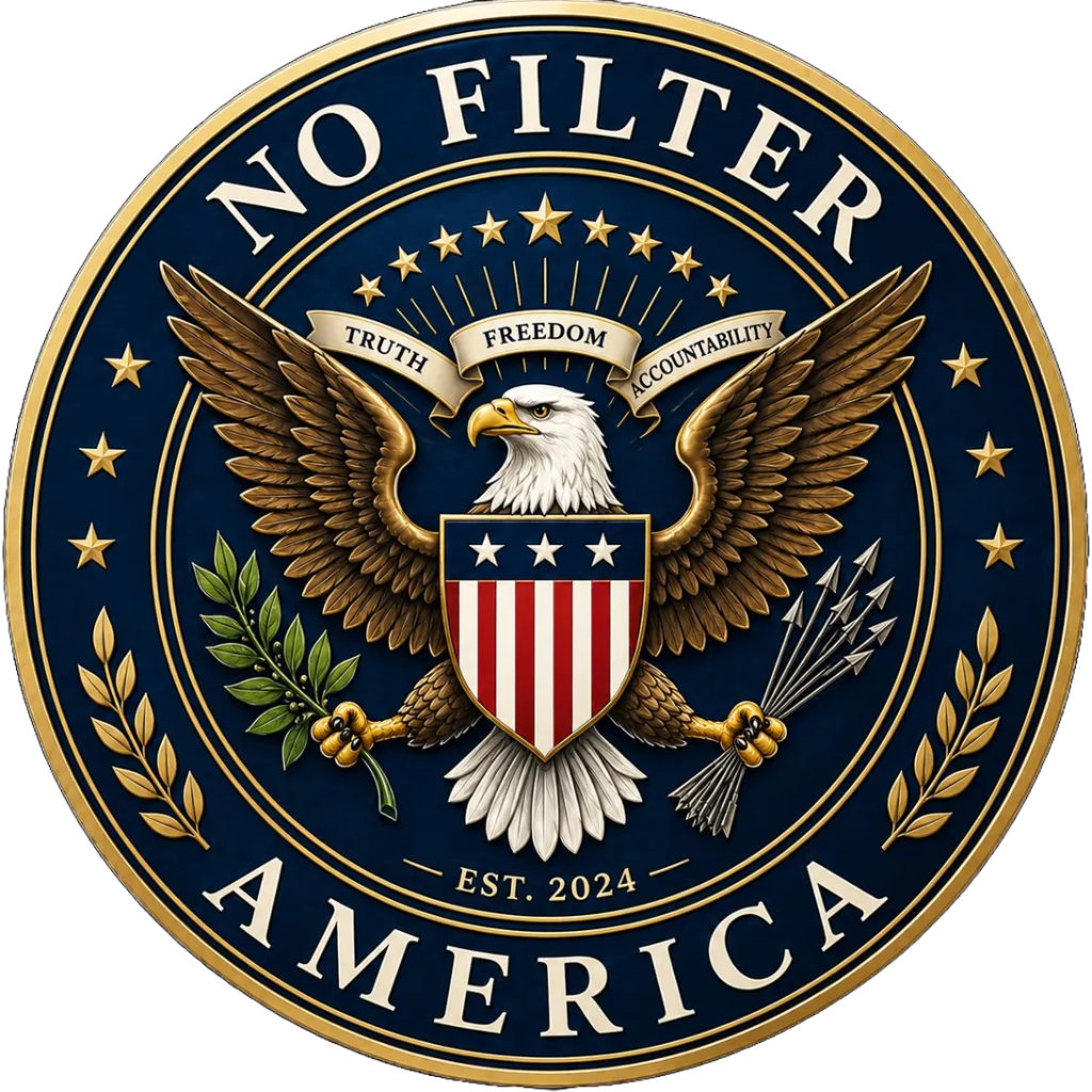 No Filter America Seal
