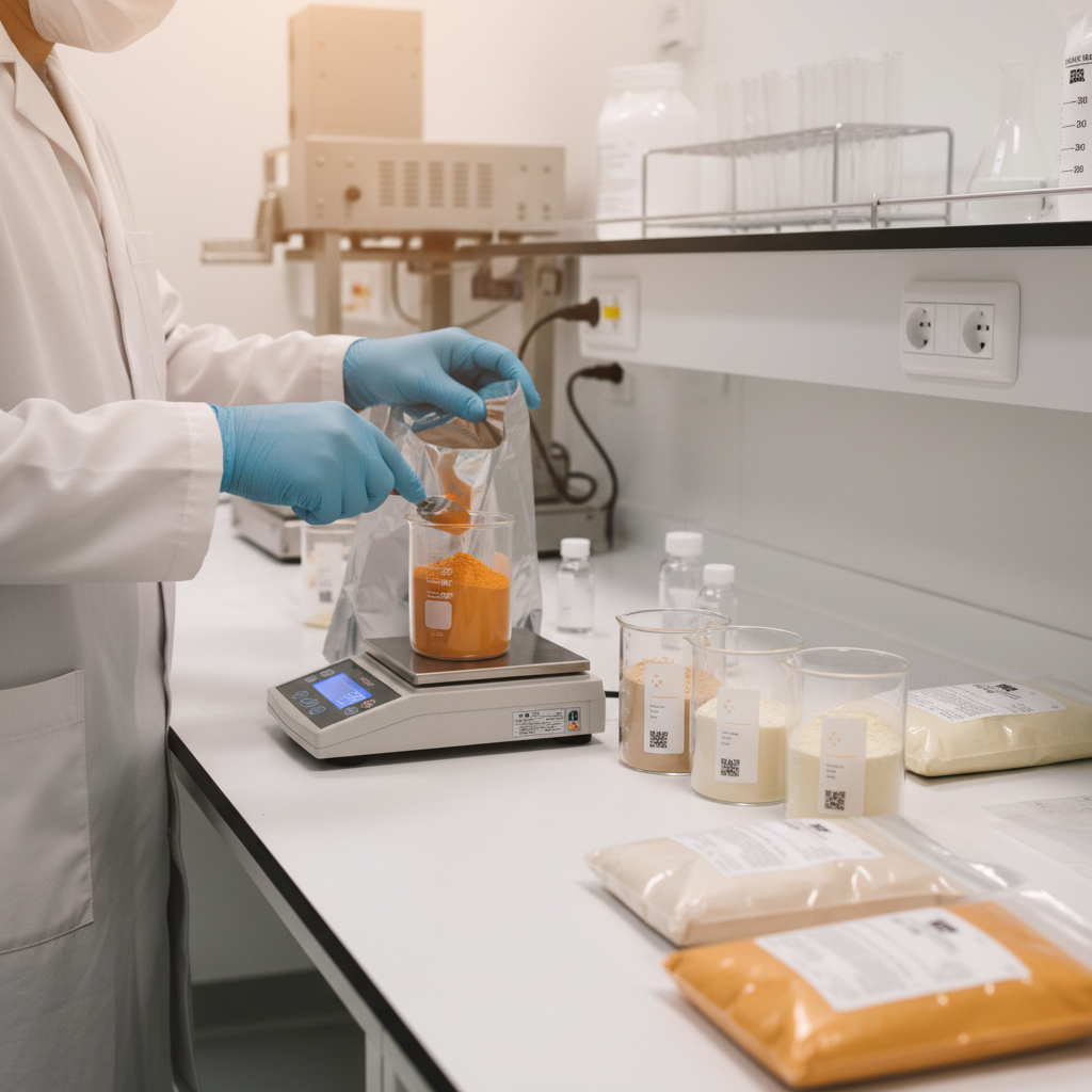 Equipo I+D en laboratorio