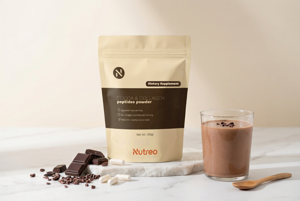 Cocoa & Collagen Peptides Powder