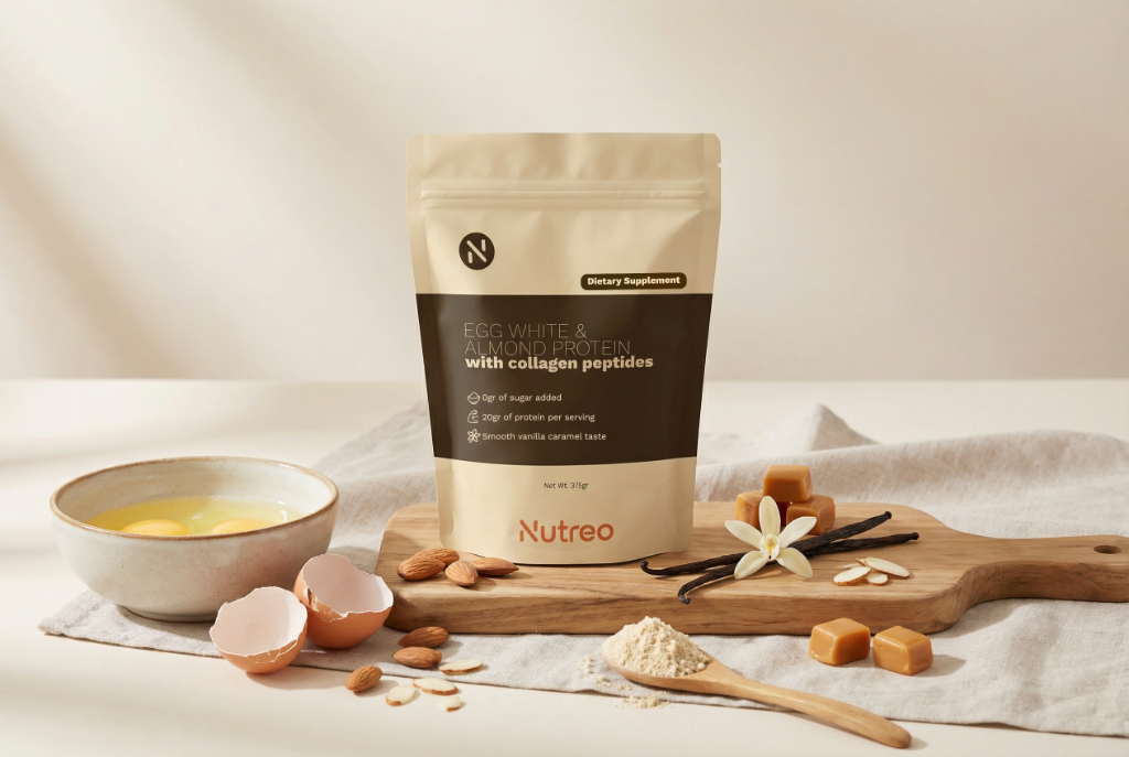 Egg White & Almond Protein with Collagen Peptides
