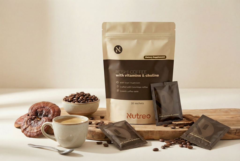 Reishi Coffee with Vitamins & Choline