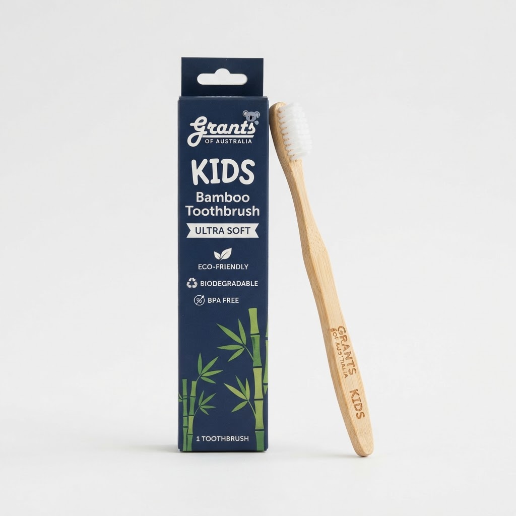 Kids Bamboo Toothbrush – Ultra Soft