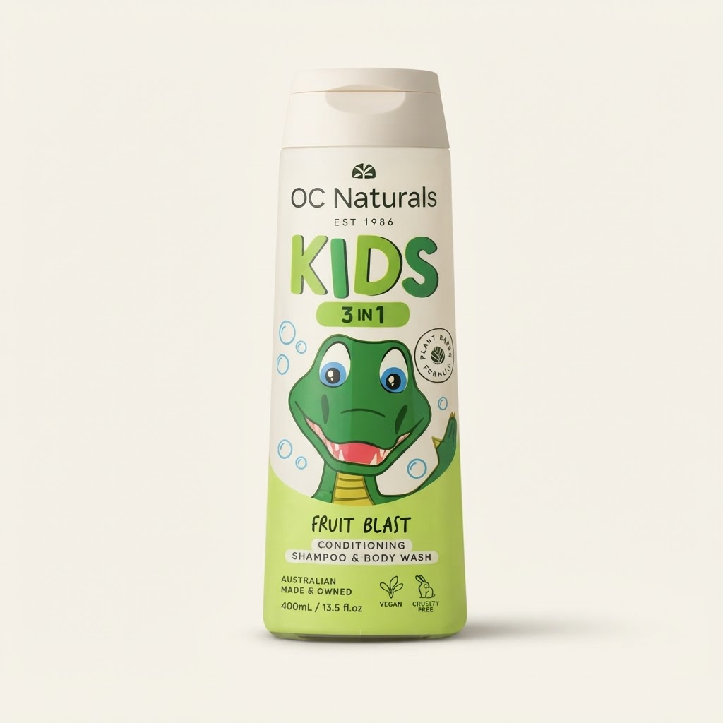 OC Kids 3in1 Fruit Blast Conditioning Shampoo & Body Wash 400ml