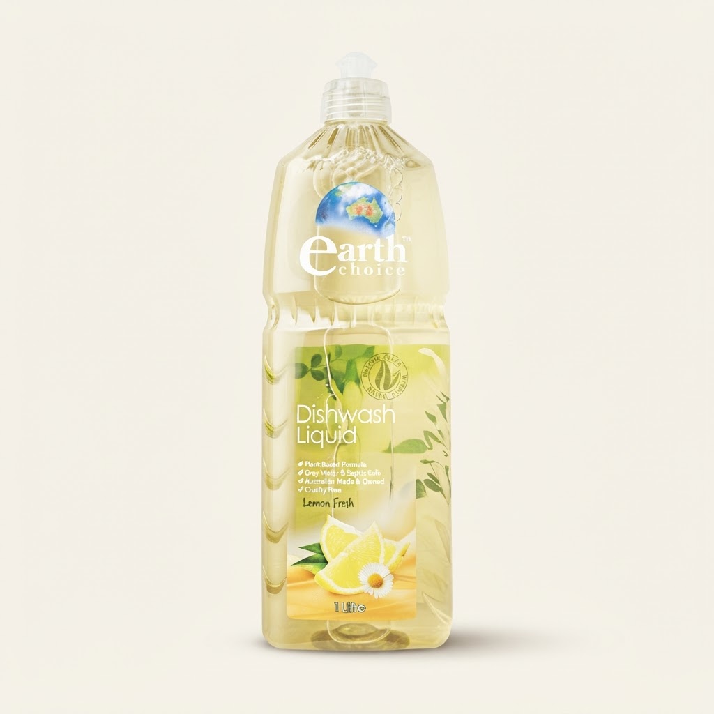 Earth Choice 1L Dishwashing Liquid – Lemon Fresh