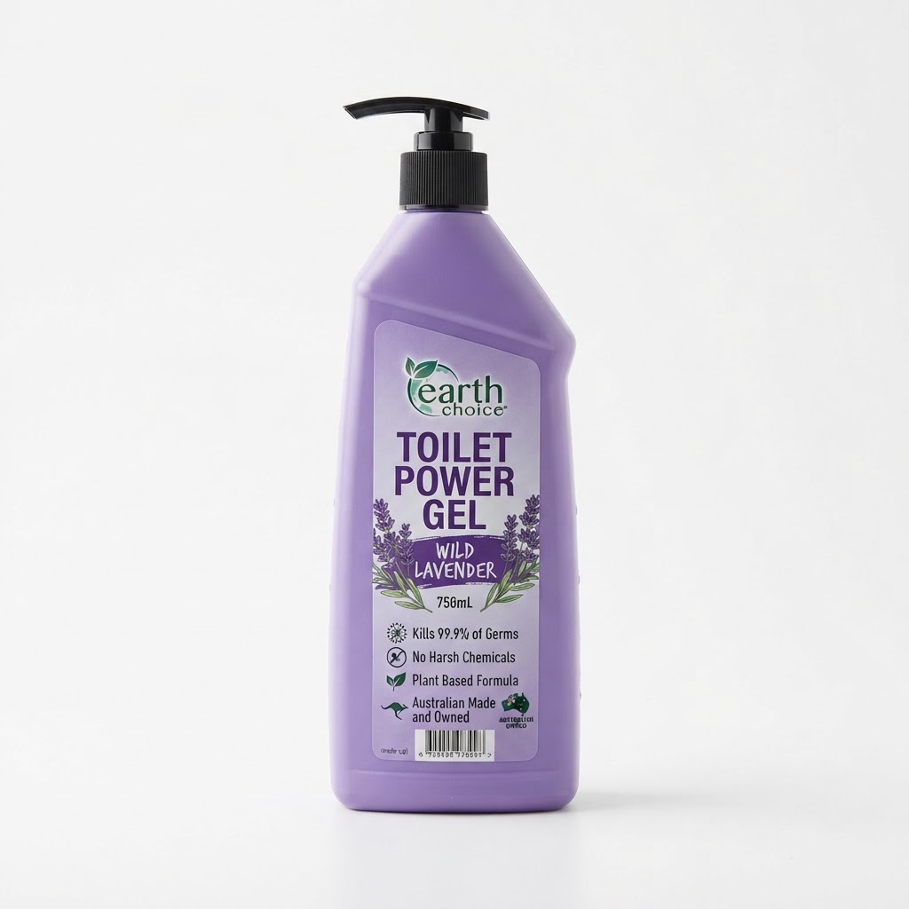 Earth Choice Toilet Power Gel- Wild Lavender 750mL