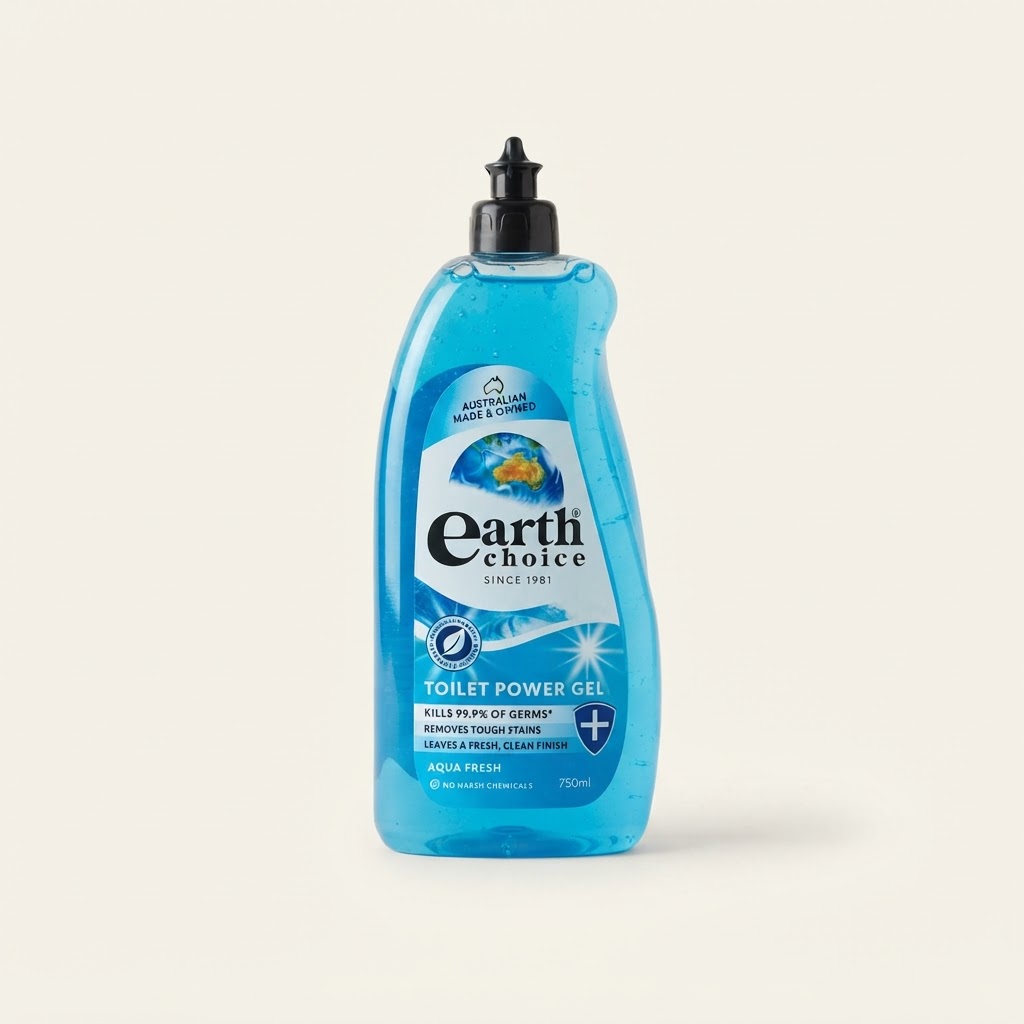 Earth Choice Toilet Power Gel – Aqua Fresh 750ml