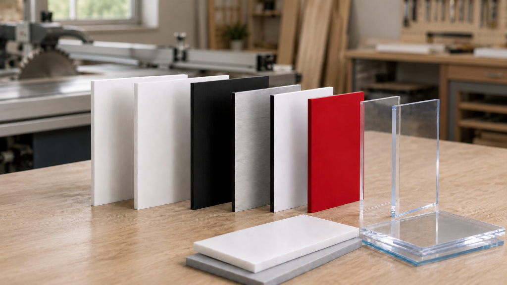 Kunststoffplatten & Materialvielfalt