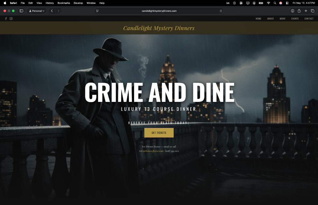 Candlelight Mystery Dinners