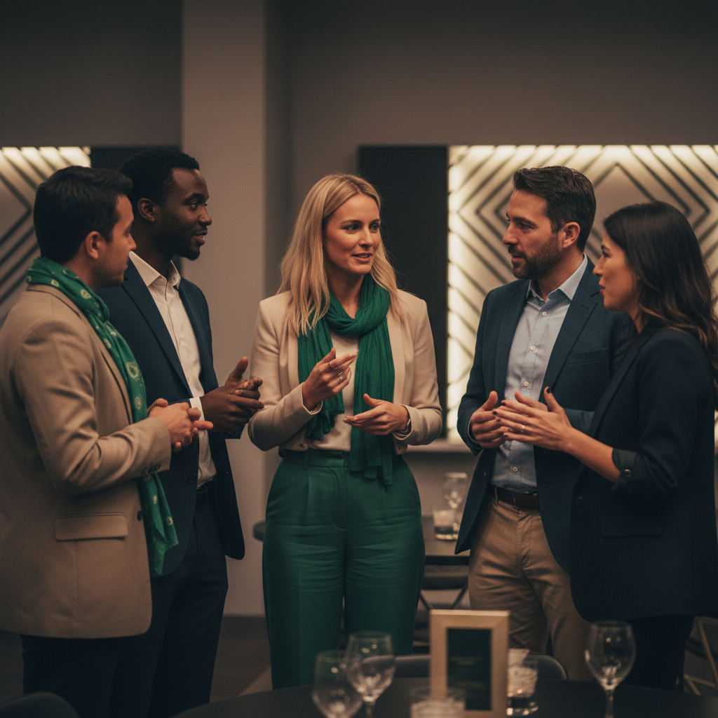Diverse inspiring professionals — entrepreneurs, educators, emerging leaders