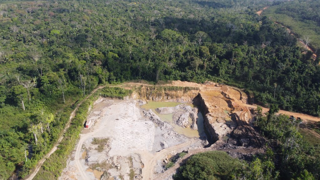 Vista Aérea — Pedreira