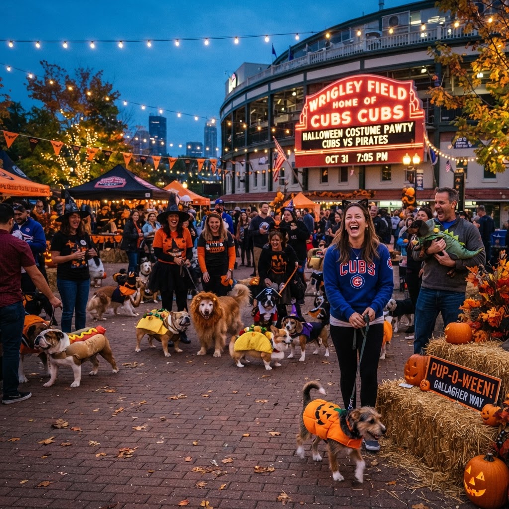 Pups Halloween at Gallagher Way