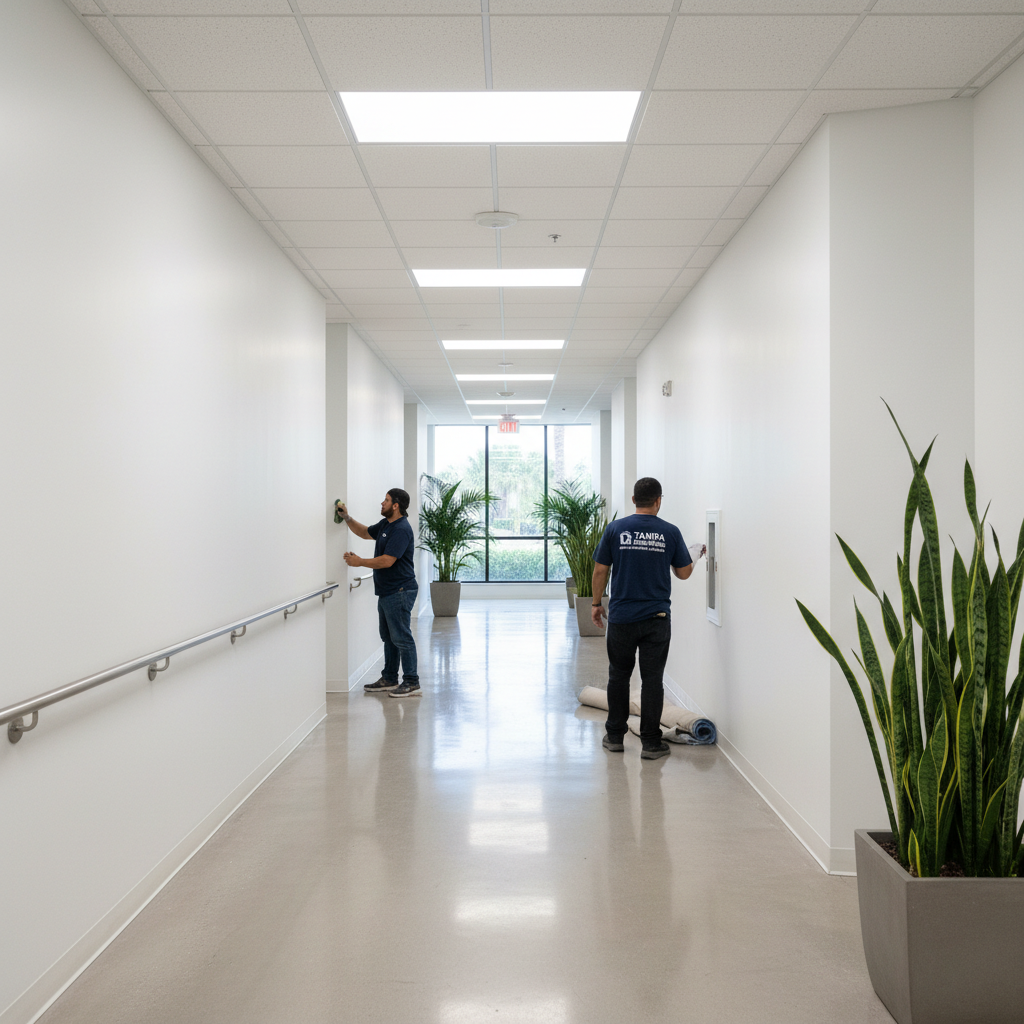 Commercial Hallway Refresh