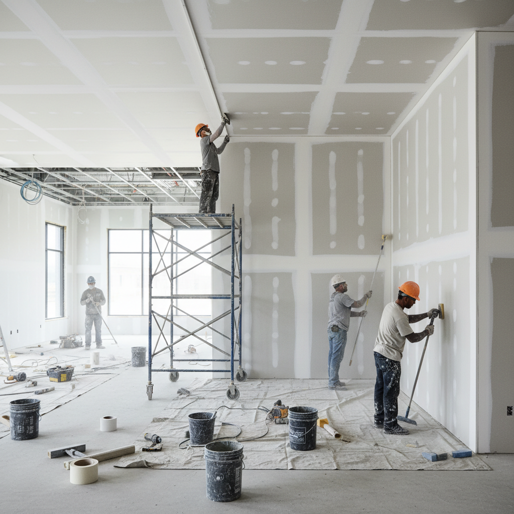 Drywall Installation — New Build