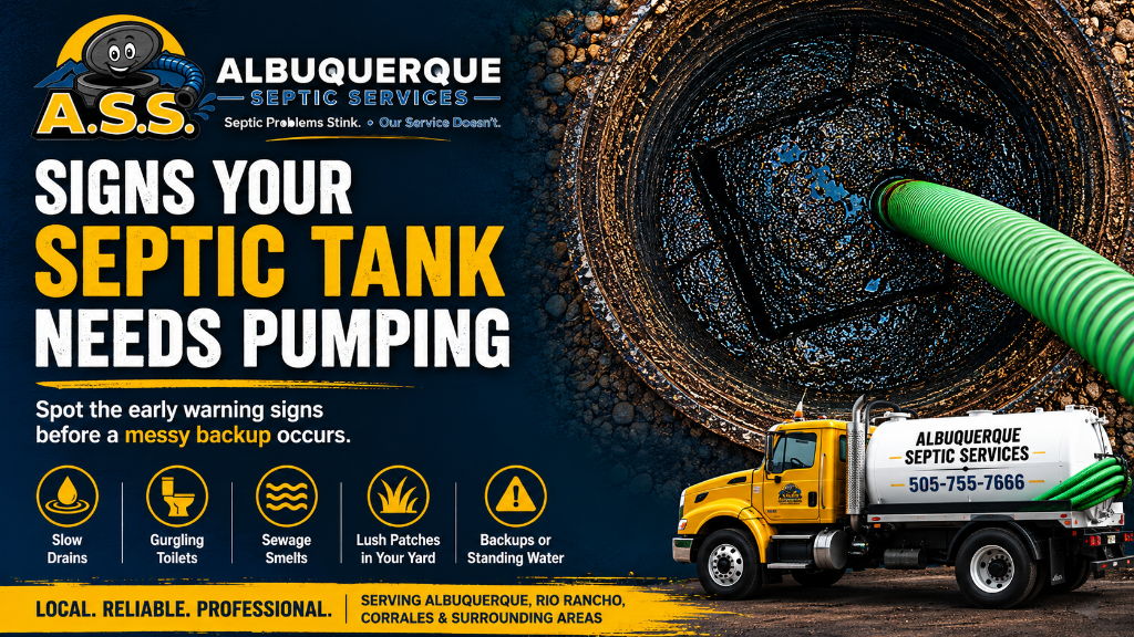 Signs Your Septic Tank Needs Pumping