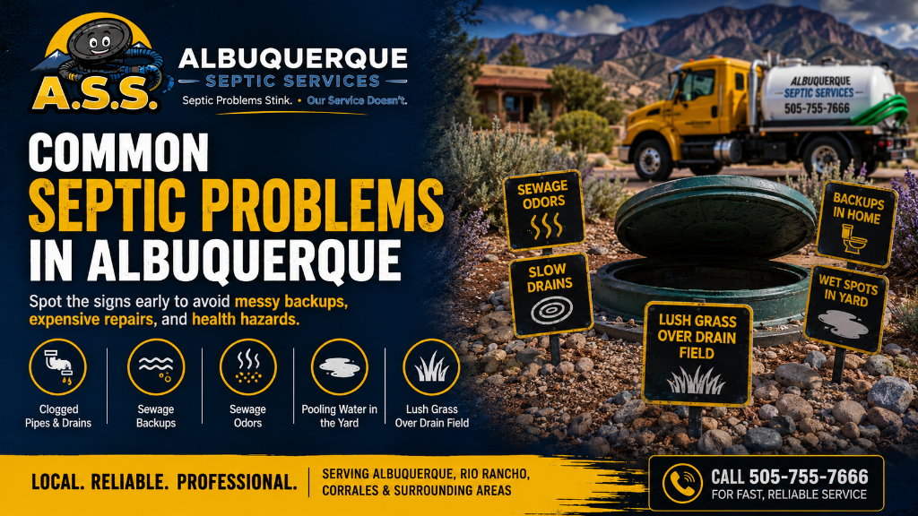 Common Septic Problems in Albuquerque