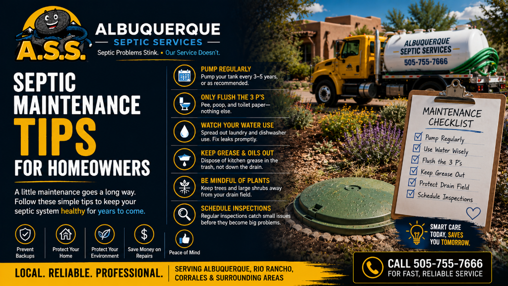 Septic Maintenance Tips for Homeowners
