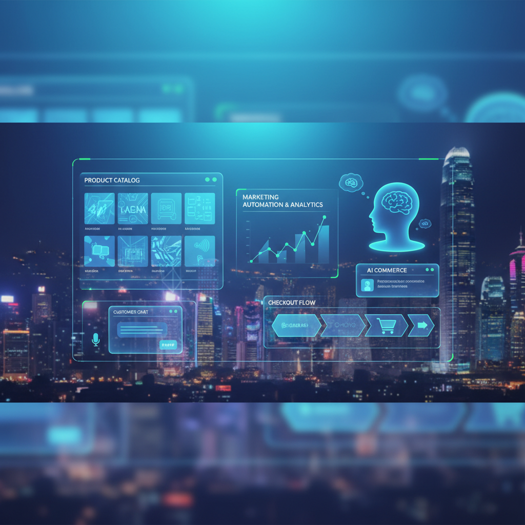 AI 自建電商與 Shopify 適應 AI 大時代電商作業系統封面圖