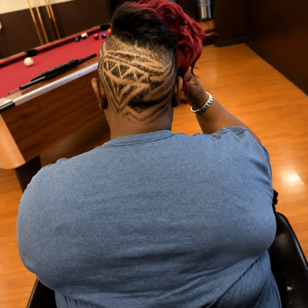 Locs design cut