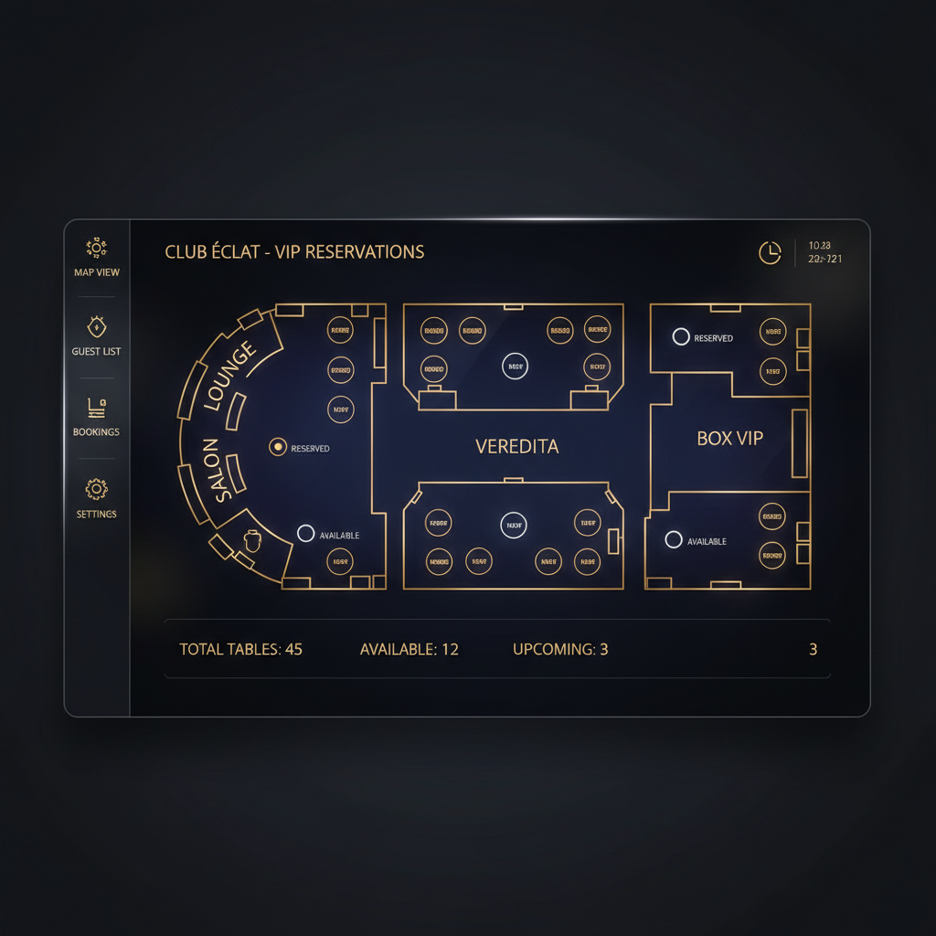 Reserva VIP Mesas