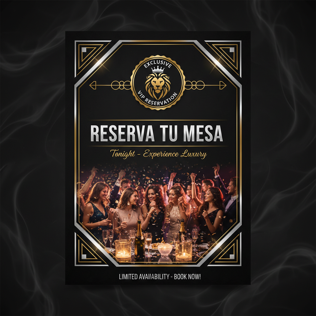 Flyer Modelo VIP