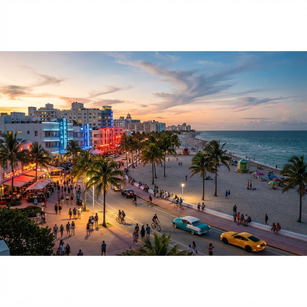 Miami Reise - Die perfekte Route für deinen Trip